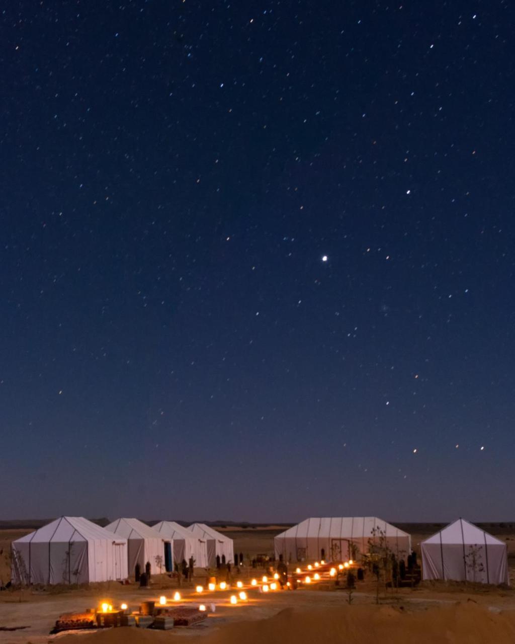 Sahara Majestic Luxury Camp Hotel Мерцуга Екстериор снимка The Perseids meteor shower